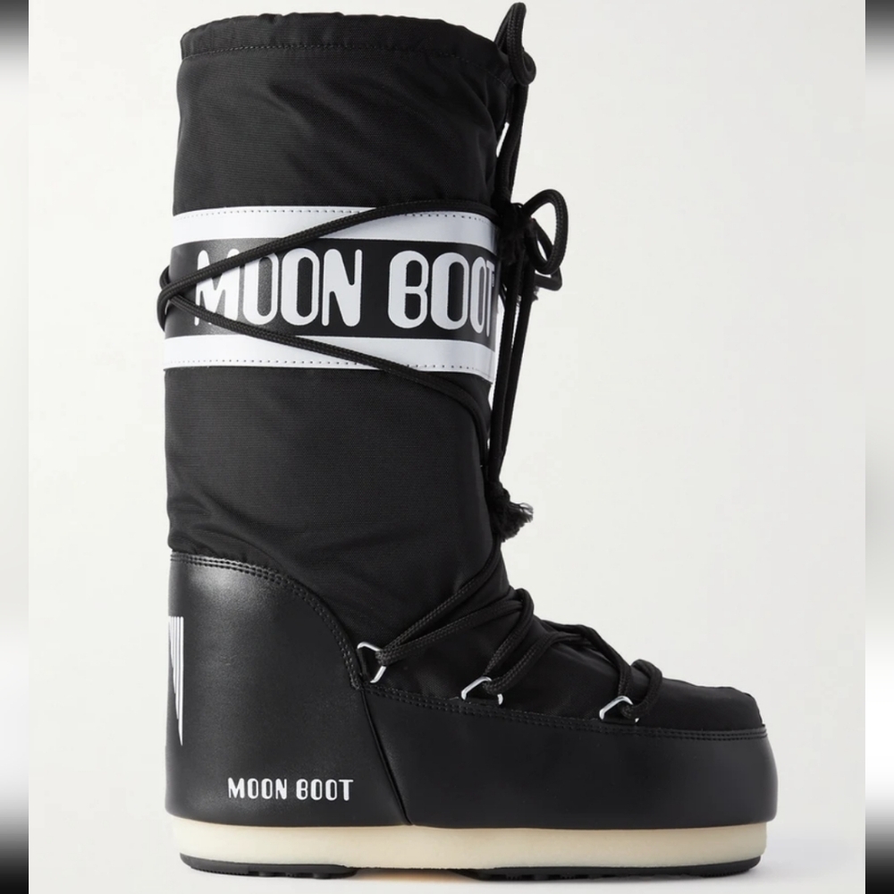 Moon Boot Icon Tall Boot Black